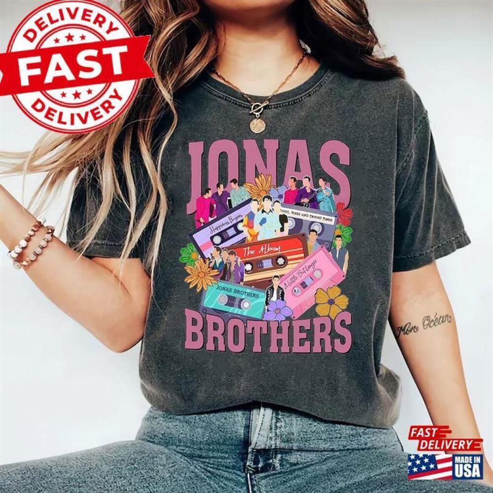 Retro Jonas Brothers Cassette Unisex T-Shirt
